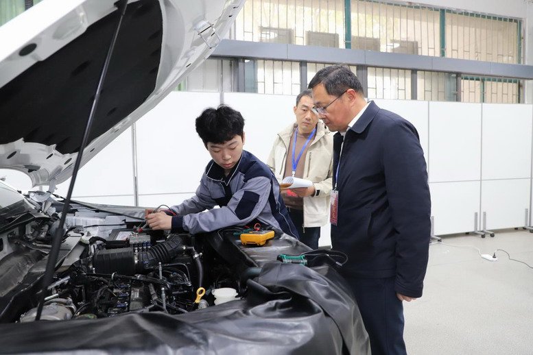 學(xué)生組故障診斷項(xiàng)目比賽現(xiàn)場(chǎng)